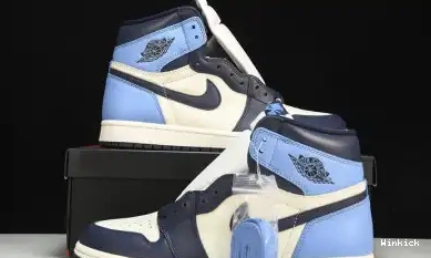 HIGH UNC OBSIDIAN AIR 1 JORDAN RETRO 555088-140 0610